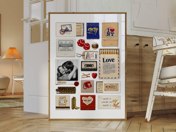 Editable Matchbook Canva Template