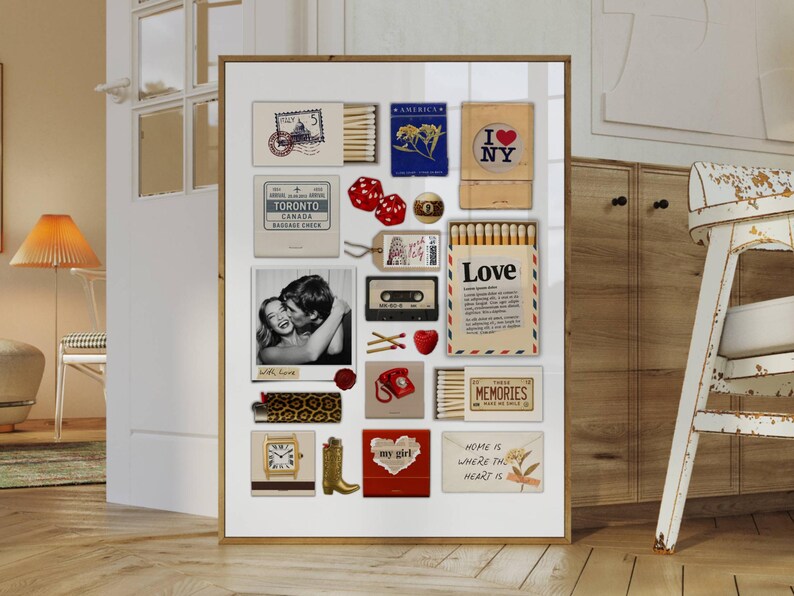 Editable Matchbook Canva Template