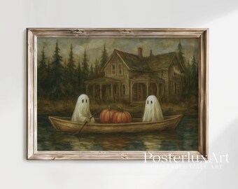 Halloween Ghost Wall Art Set of 5, image 2