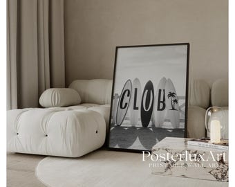 Stockholm Surfboard Print, image 1