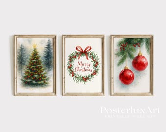 Christmas Wall Art Set of 6, image 3