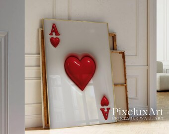 Red Set of 3 Hypebeast Wall Art, image 3