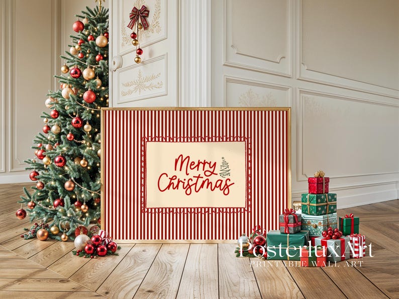 Merry Christmas Wall Art