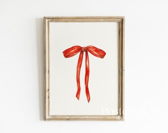 Red Bow Wall Art, image 2