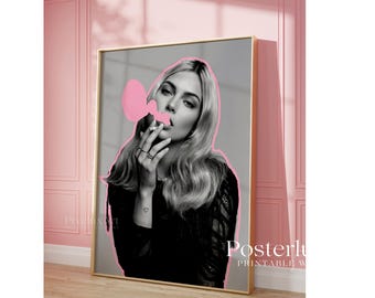 Pink & Gray Fashion Wall Art, image 5