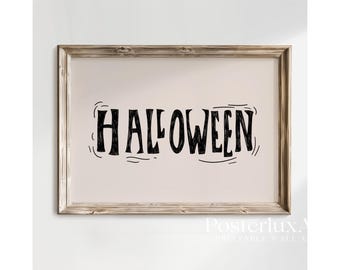 Vintage Halloween Wall Art Bundle Set of 18, image 4