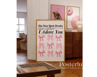 Pink Leopard Wall Art Set, image 4