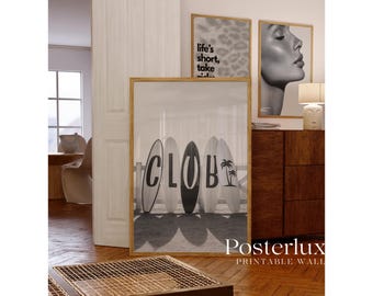 Stockholm Surfboard Print, image 2