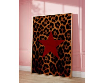 Leopard Star Wall Art, image 6