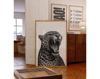 Leopard Wall Art Print, image 2