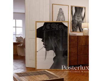 Stockholm Style Cowboy Girl Wall Art, image 2