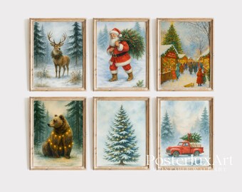Christmas Wall Art Set, image 1