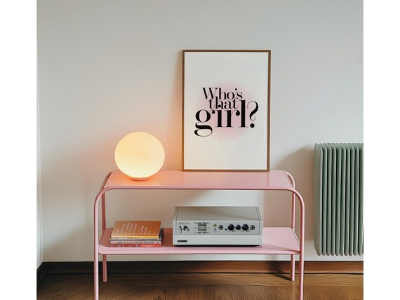 Stockholm Girl Aesthetic Poster