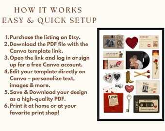 Custom Matchbook Art Canva Template • Matchbox Template • DIY…, image 9