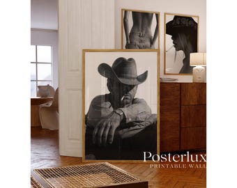 Stockholm Style Western Cowboy Wall Art, image 2