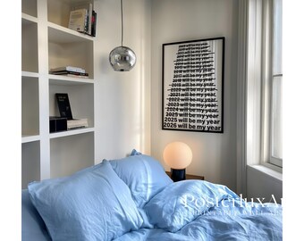 This Will Be My Year Typography Wall Art, image 3