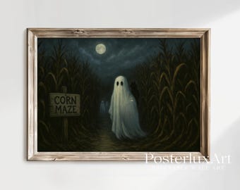 Ghost Halloween Wall Art, image 3