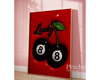 Red Set of 3 Hypebeast Wall Art, image 5