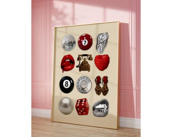 Trendy Collage Apartment Print, image 5