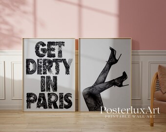 Black and White Wall Art Set of 3, image 2