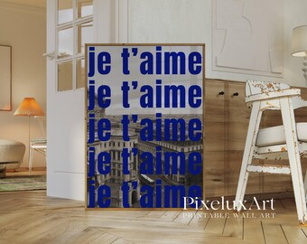 Navy Blue Leopard Wall Art Set, image 3