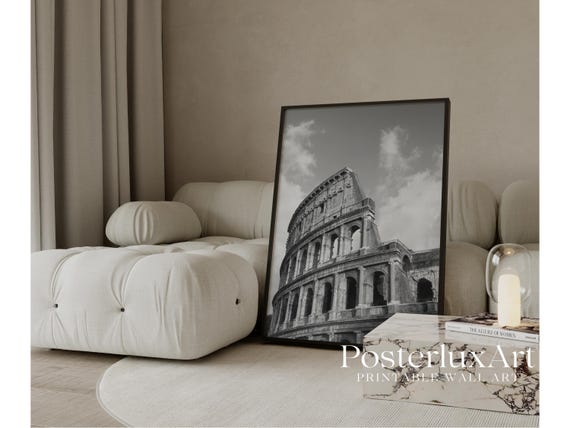 Rome Colosseum Wall Art Print