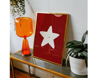 Hand Drawn Star Wall Art, image 6