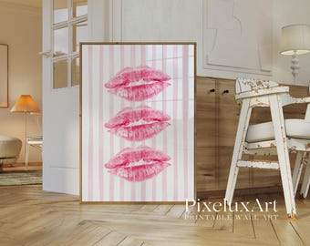 Retro Y2K Pink Wall Art Set, image 3