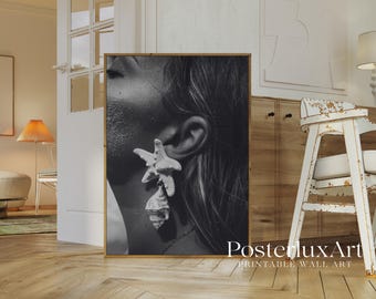 Coastal Woman Portrait Poster, image 2