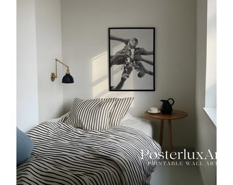 Black and White Wall Art Set of 3, image 3