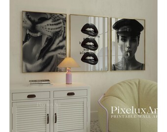 Black & White Gallery Wall Print, image 2