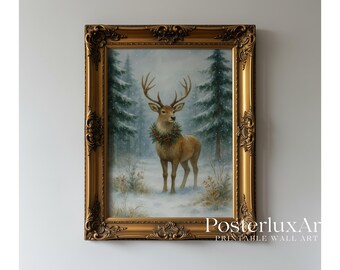 Vintage Christmas Wall Art Set, image 6