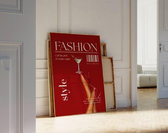 High Heels Martini Wall Art, image 3