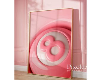 Pink Set of 3 Hypebeast Wall Art, image 5