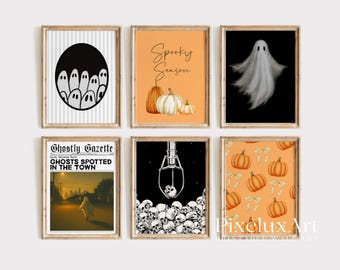 Halloween Wall Art Set of 6, image 1