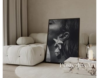 Coastal Woman Portrait Poster, image 1