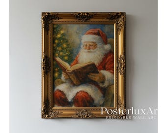 Vintage Christmas Wall Art Set, image 5