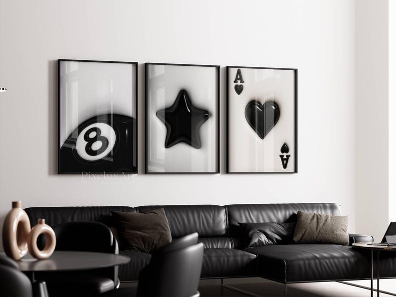 Set of 3 Hypebeast Wall Art