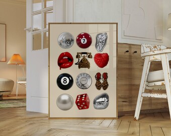 Trendy Collage Apartment Print, image 2