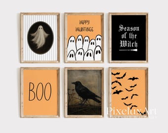 Halloween Wall Art Set of 6, image 1