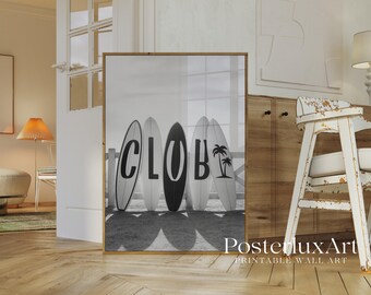 Stockholm Surfboard Print, image 3