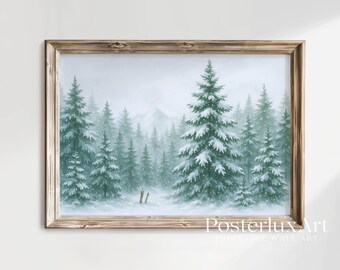 Vintage Christmas Wall Art Set, image 4