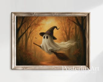 Halloween Ghost Wall Art Set of 5, image 3