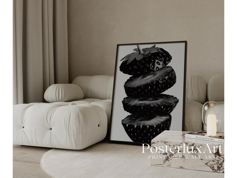 Stockholm Style Strawberry Poster