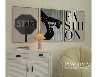 Black & White Gallery Wall Print, image 3