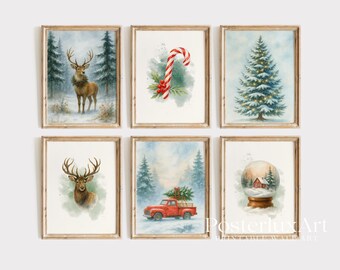 Christmas Wall Art Bundle Set of 17, image 5
