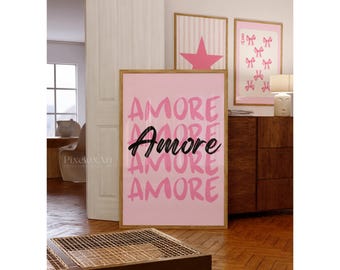 Retro Y2K Pink Wall Art Set, image 2