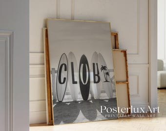 Stockholm Surfboard Print, image 4