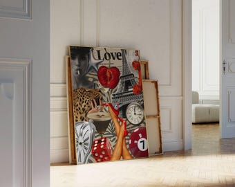 Trendy Collage Apartment Print, image 3