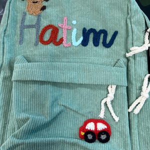 Personalized Kids Backpacks with Embroidered Name, School Bags, Custom Toddler Backpacks, Back to School gifts, Kids Backpacks, Kids Gifts